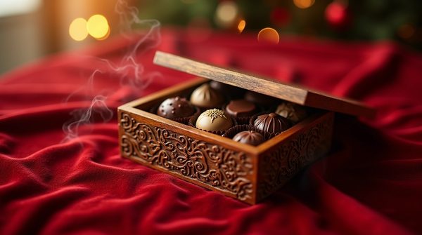 Succomber à la magie d'un coffret chocolat noël : élégance et gourmandise pour les fêtes